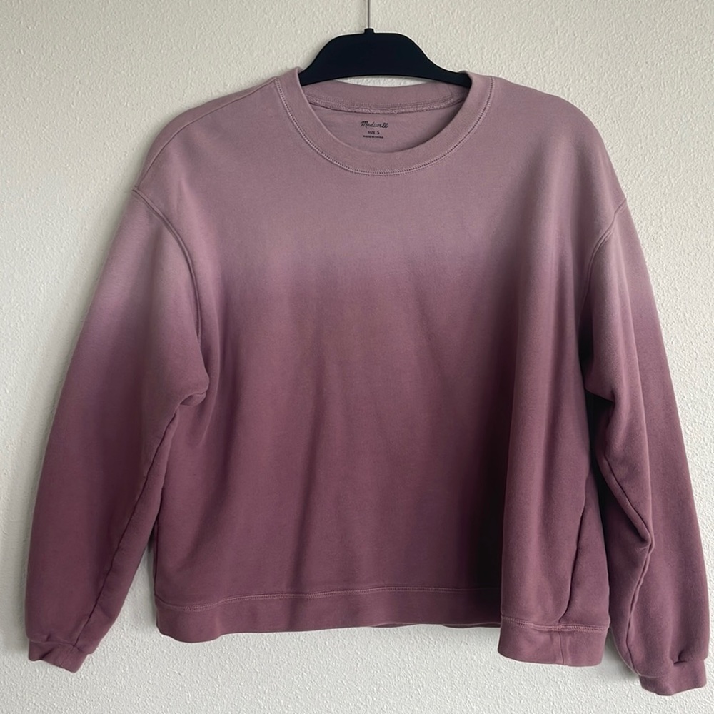 Dip-Dye (Re)sourced Cotton Swing Sweatshirt
